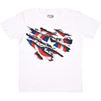 Marvel Captain America Torn Camiseta para Hombre